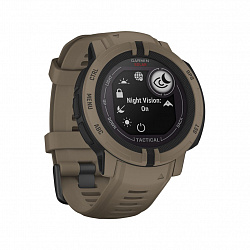 Умные часы Garmin Instinct 2 Solar Tactical, коричневый